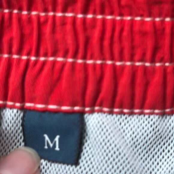 Polo Ralph Lauren Mens Swim Trunks Medium Black Drawstring Pockets Board Shorts - Picture 10 of 10